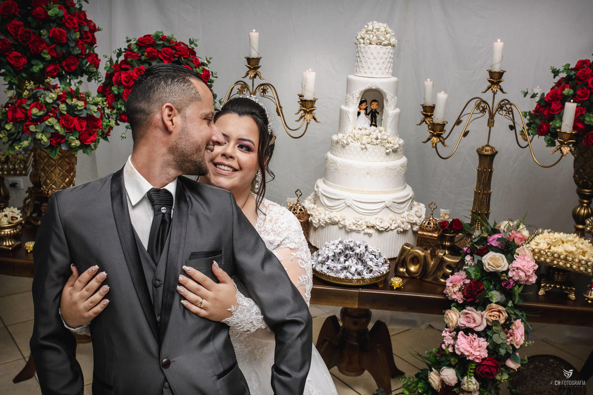 Foto do ensaio Thash the dress dos noivos