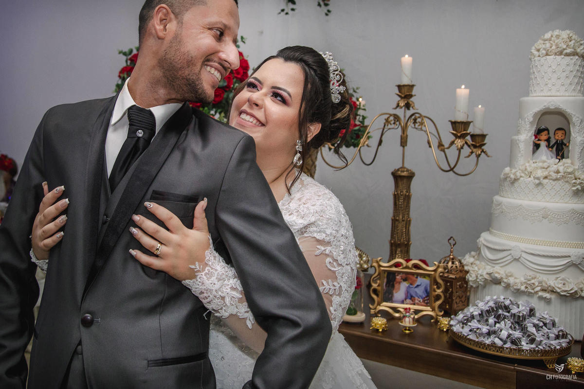 Foto do ensaio Thash the dress dos noivos