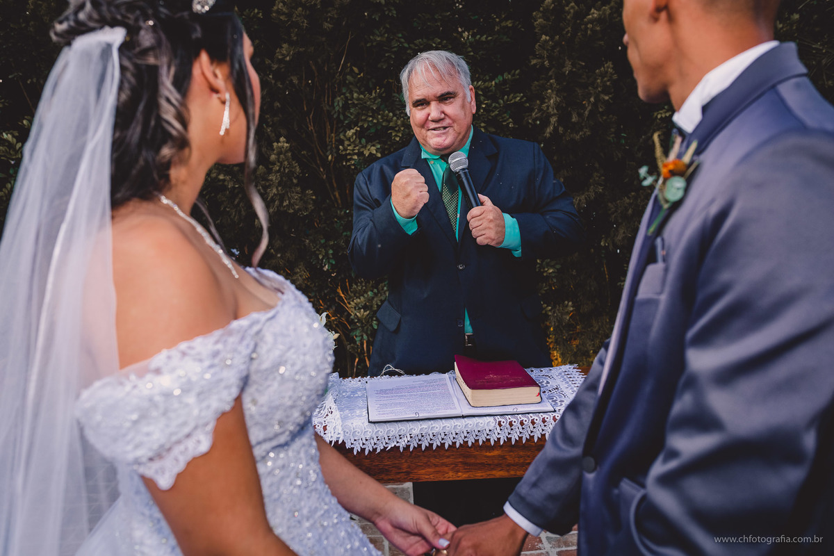 Foto da hora do beijo