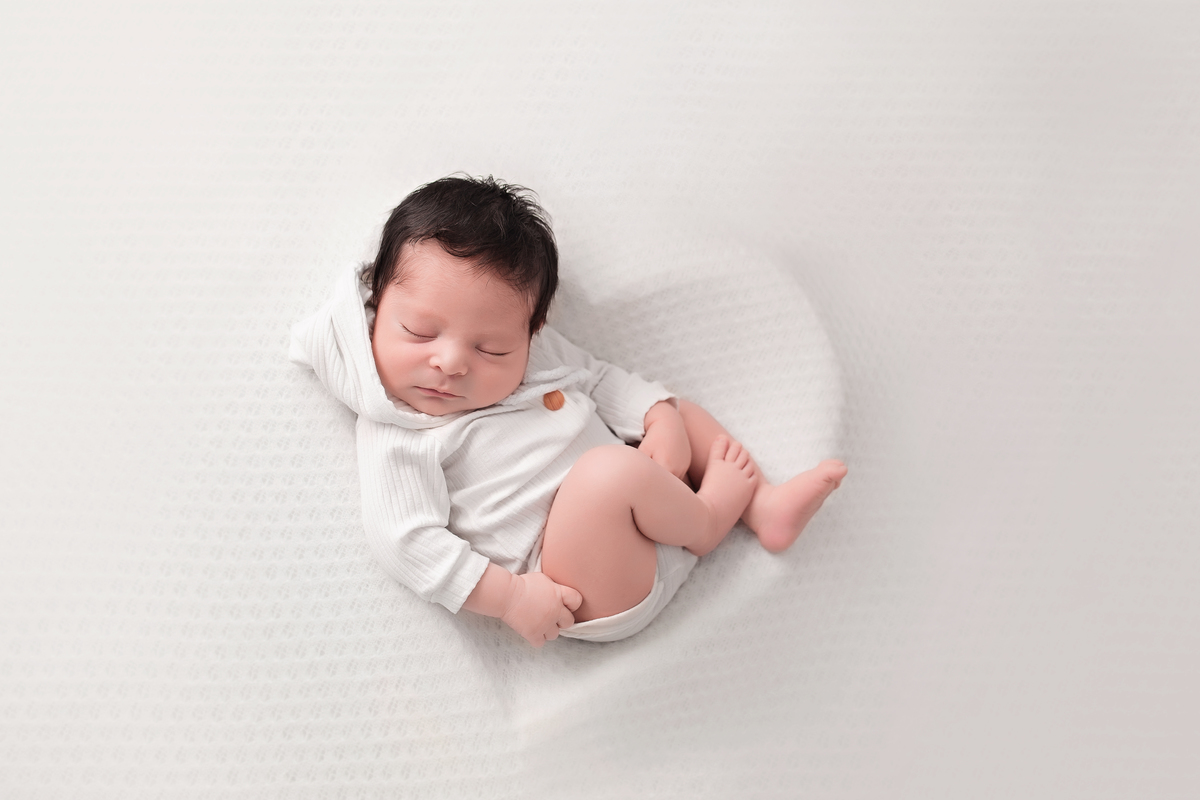 Manta Branca + Coração