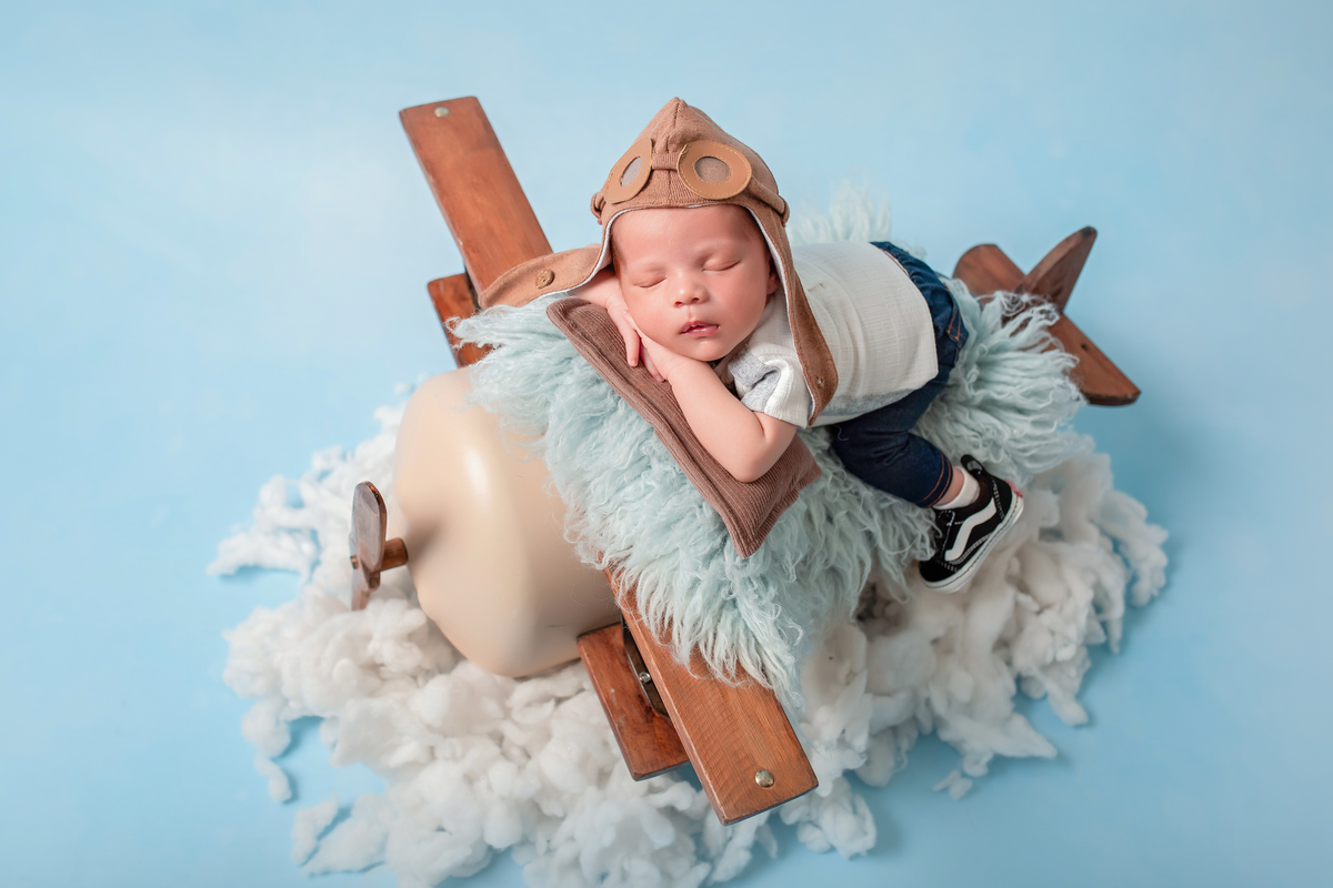 Céu Azul Claro + Avião