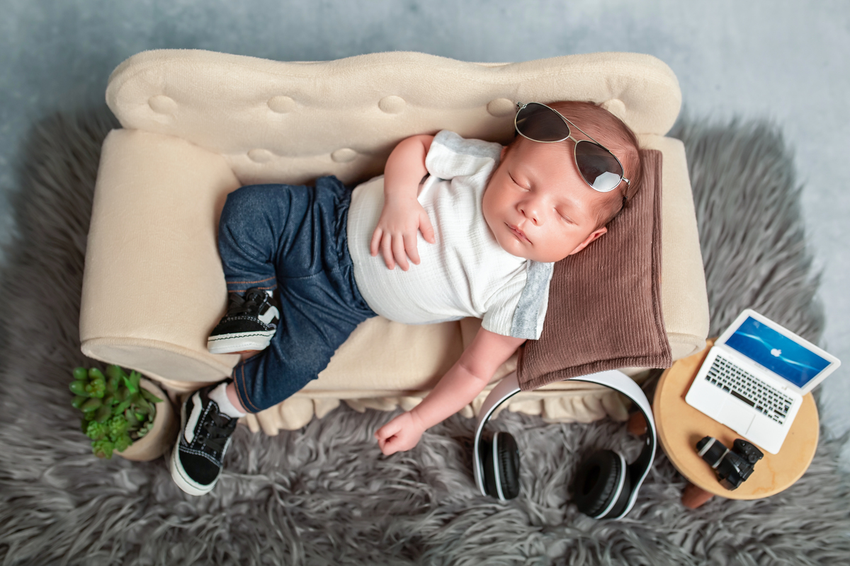 Cinza + Sofá - Nerd