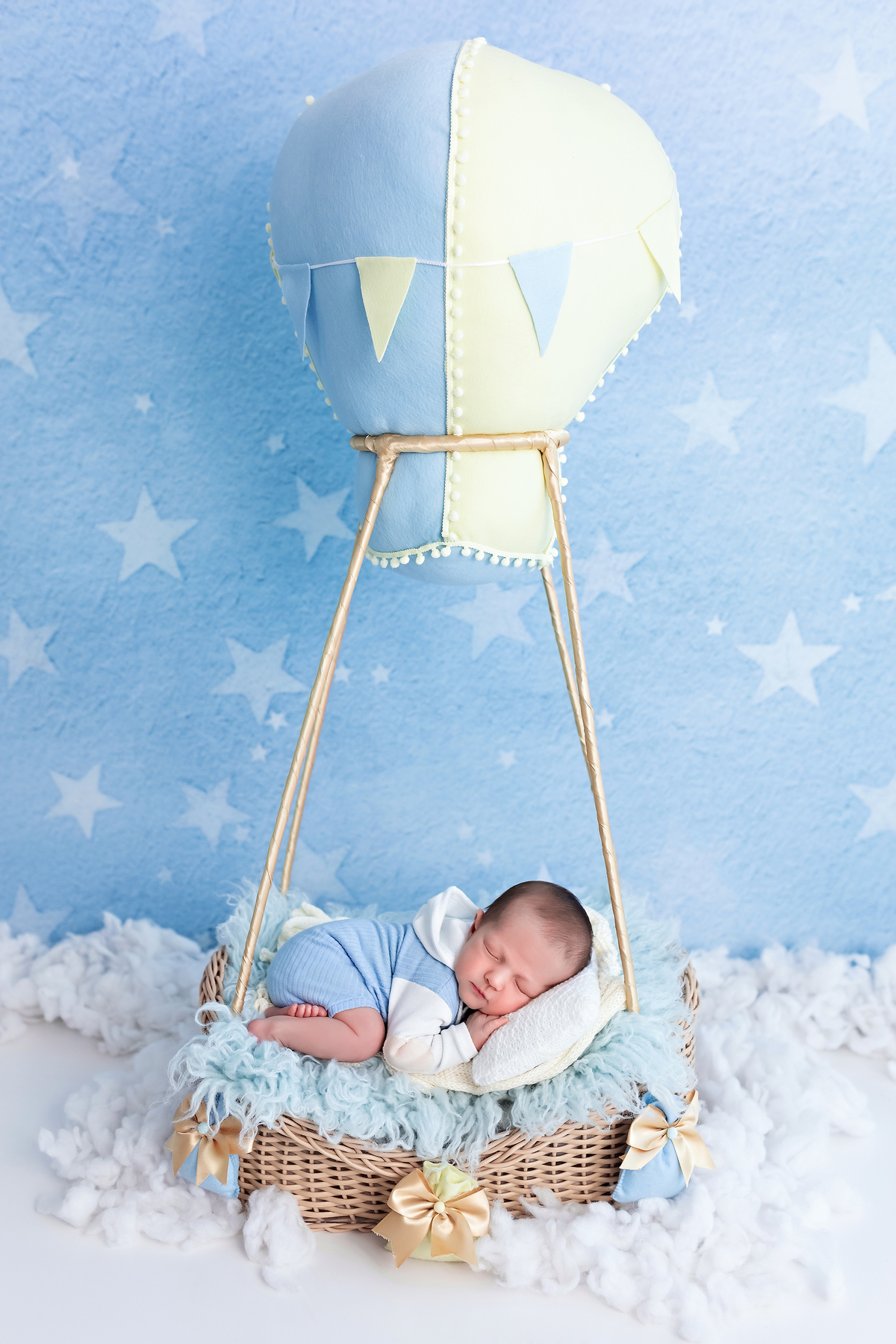 Azul estrelado + Balão