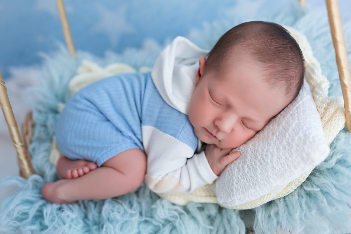 Azul estrelado + Balão