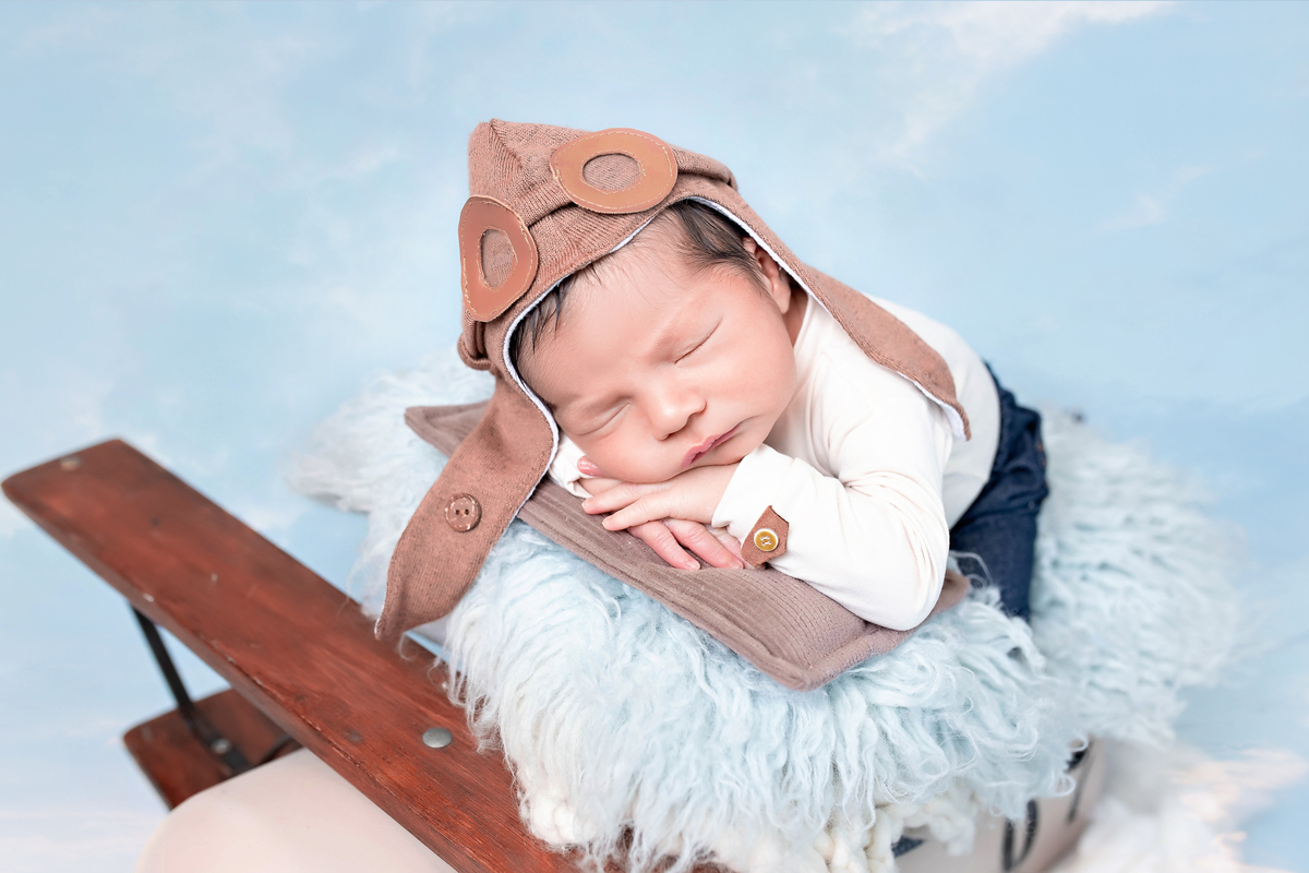 Céu Azul Claro + Avião