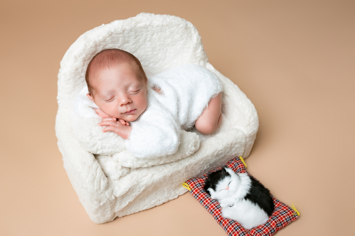 Bege + Poltroninha Branca