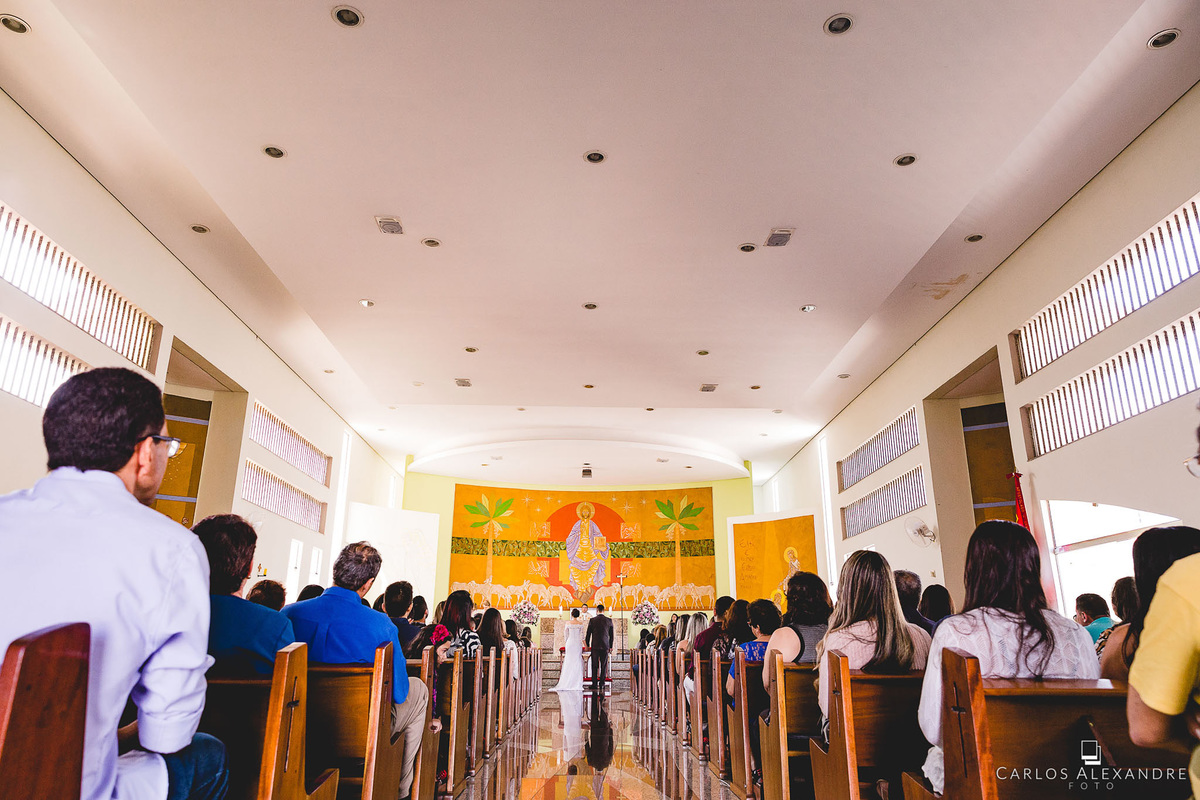linda panorâmica da igreja católica do cristo, em três corações mg, fotógrafo de casamento carlos alexandre três corações mg