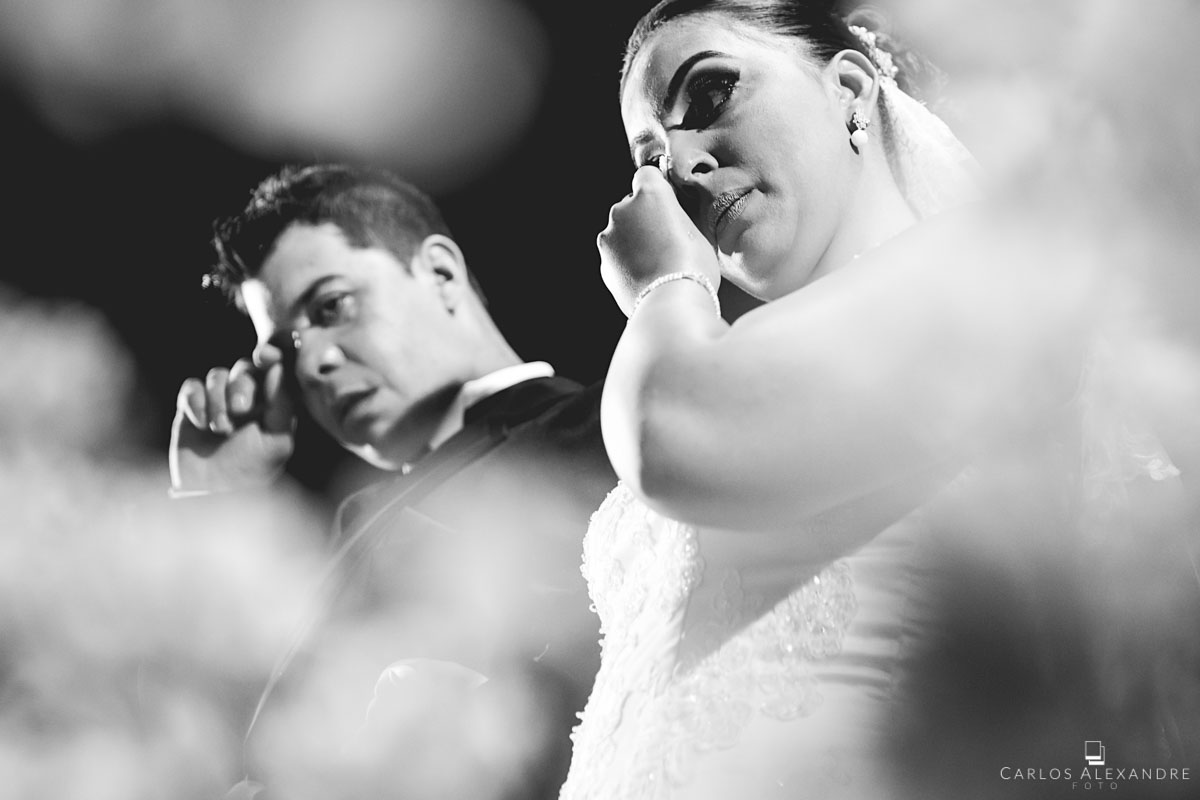 emoção tomou conta e casal não segurou as lãgrimas