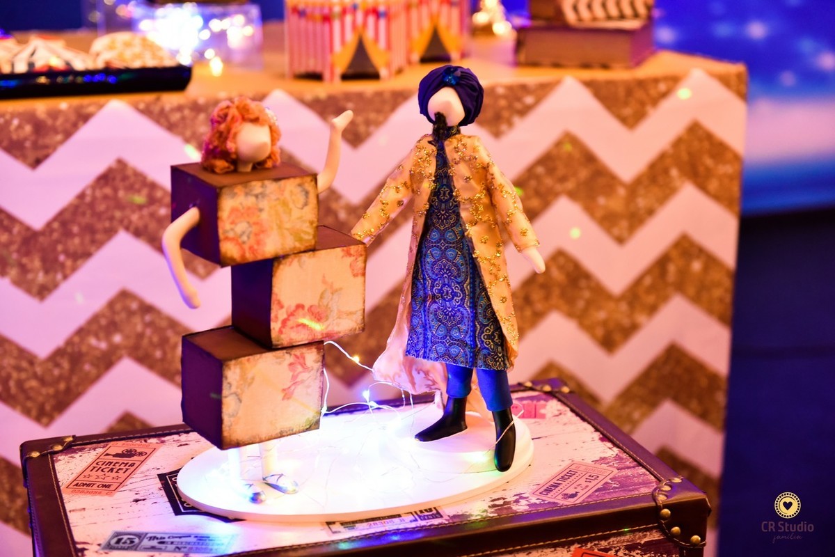 Linda decoração de circo