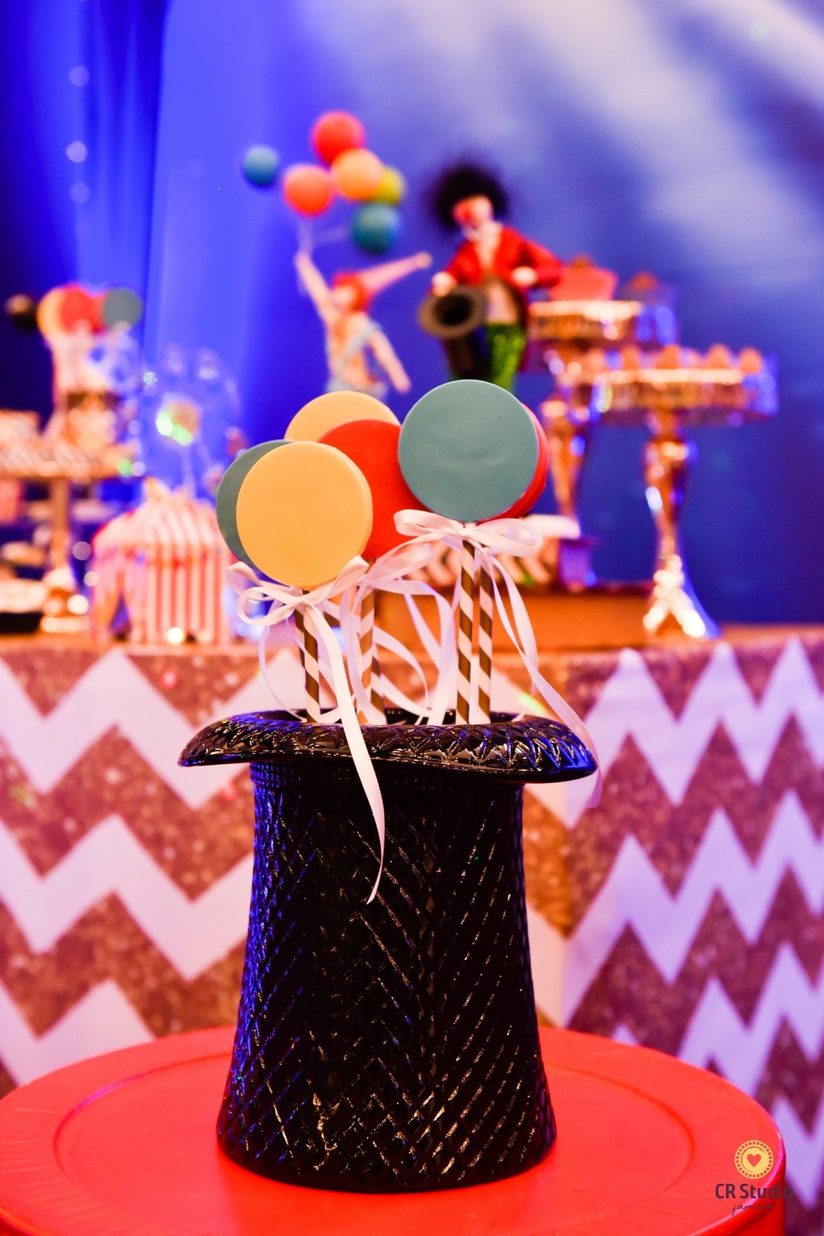 Linda decoração de circo