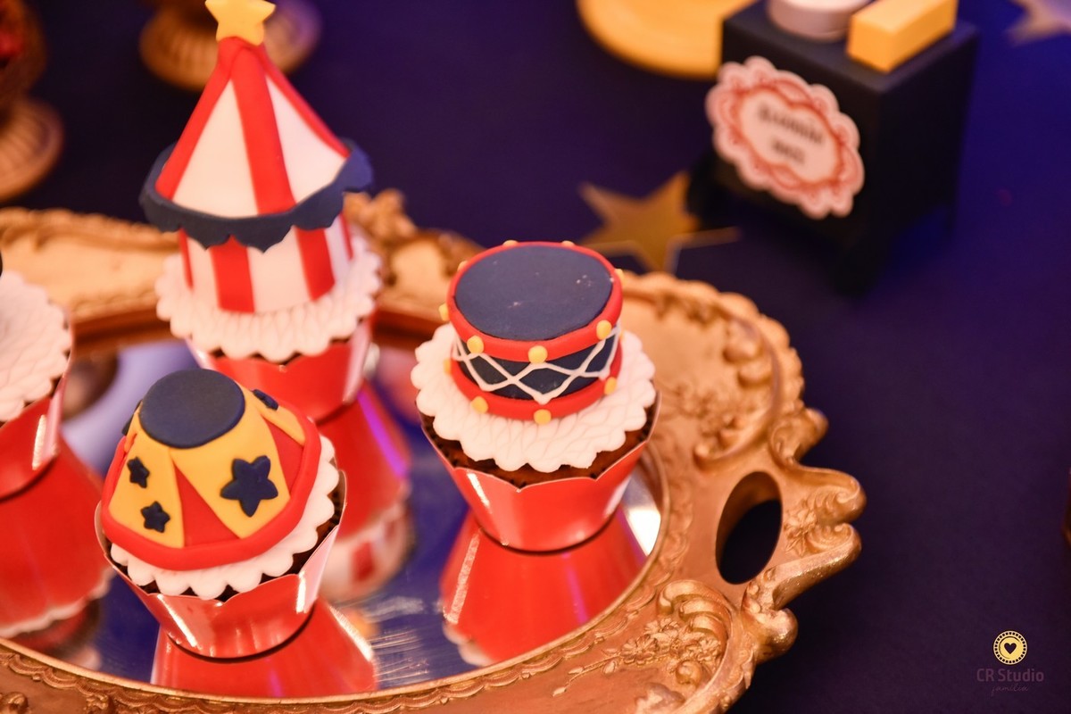 Linda decoração de circo