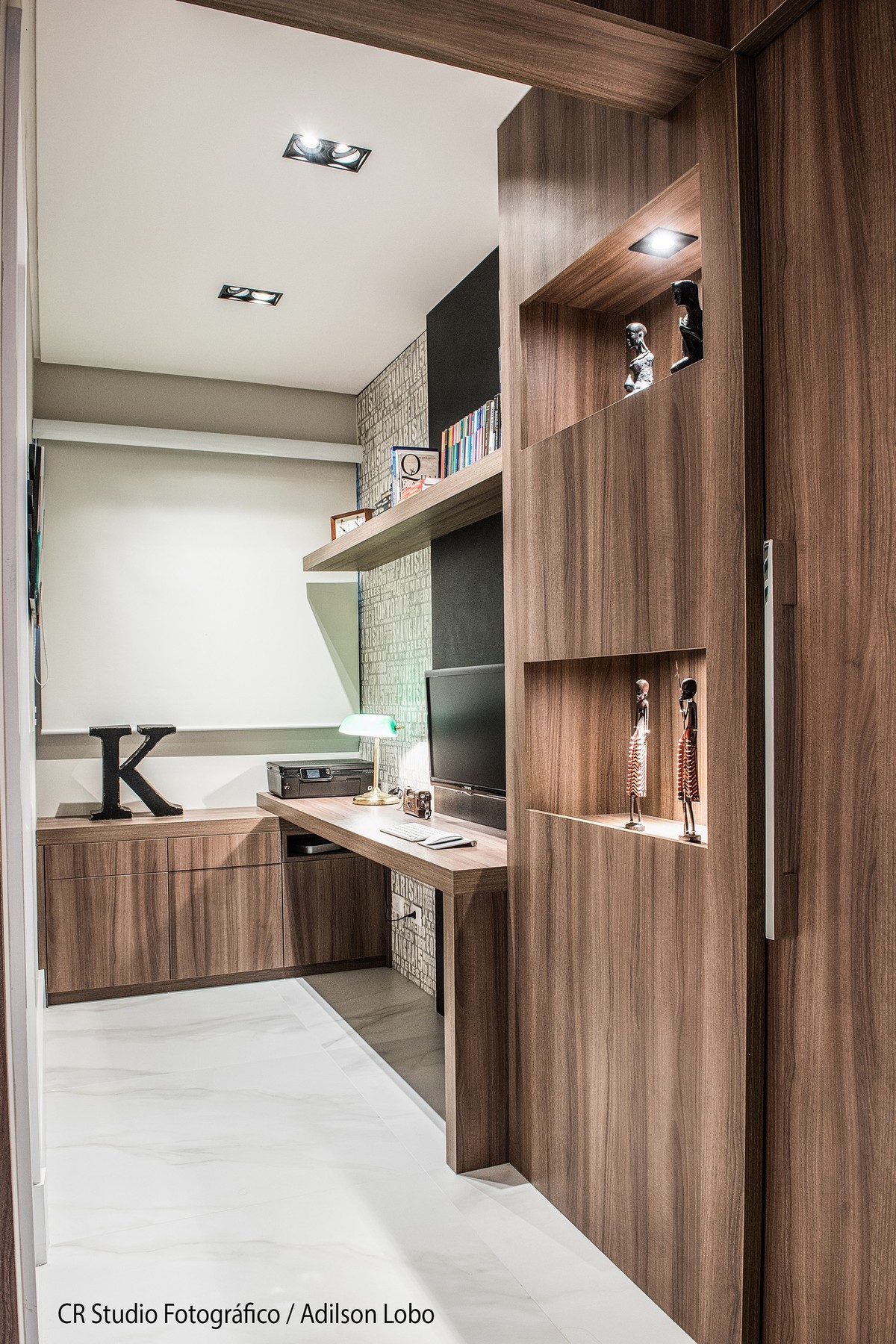 escritório decorado