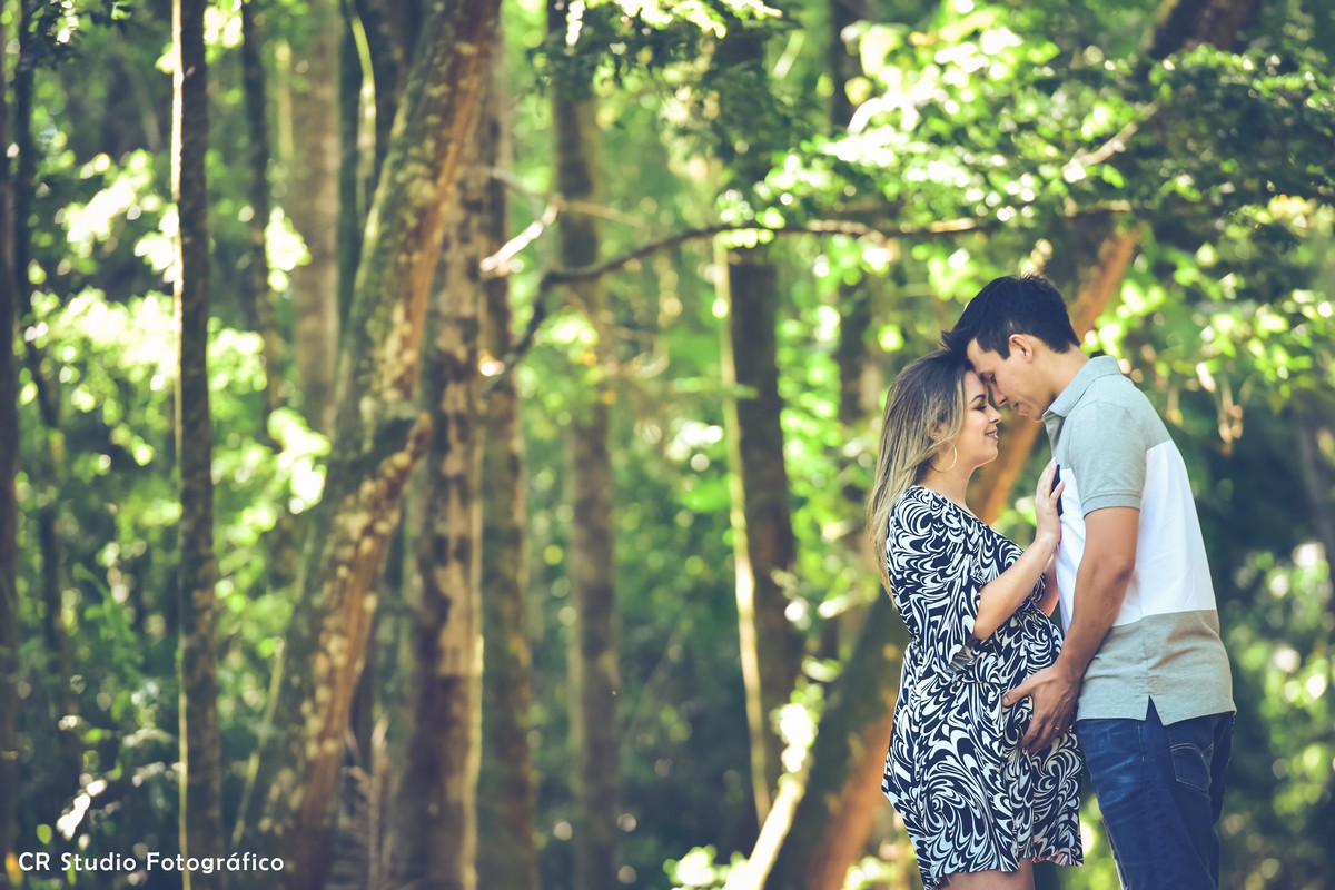 Ensaio gestante externo