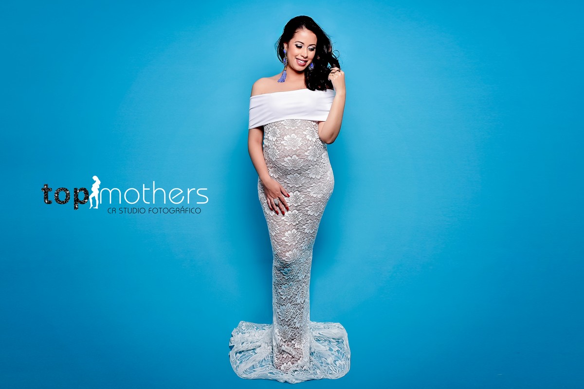 ensaio gestante estúdio