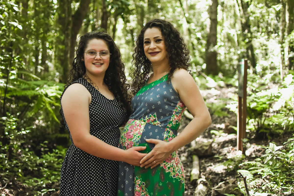 Camily & mamãe Erica