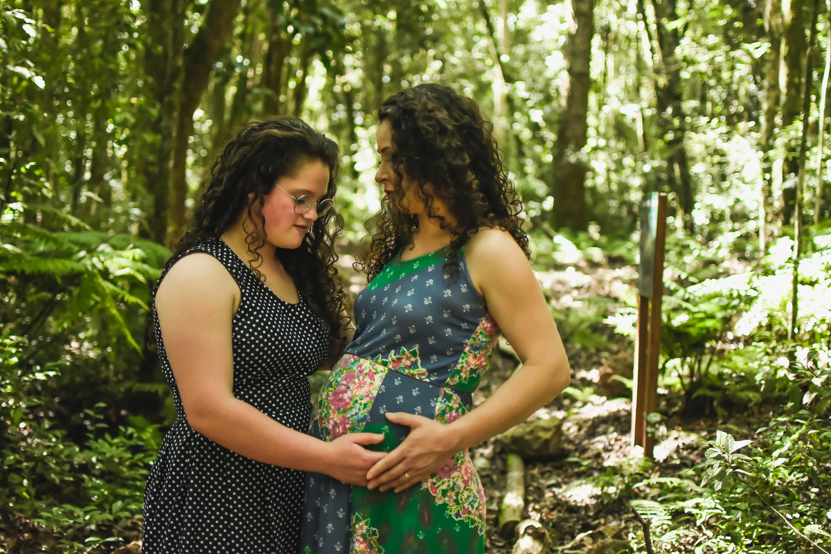 Curtindo a irmãzinha