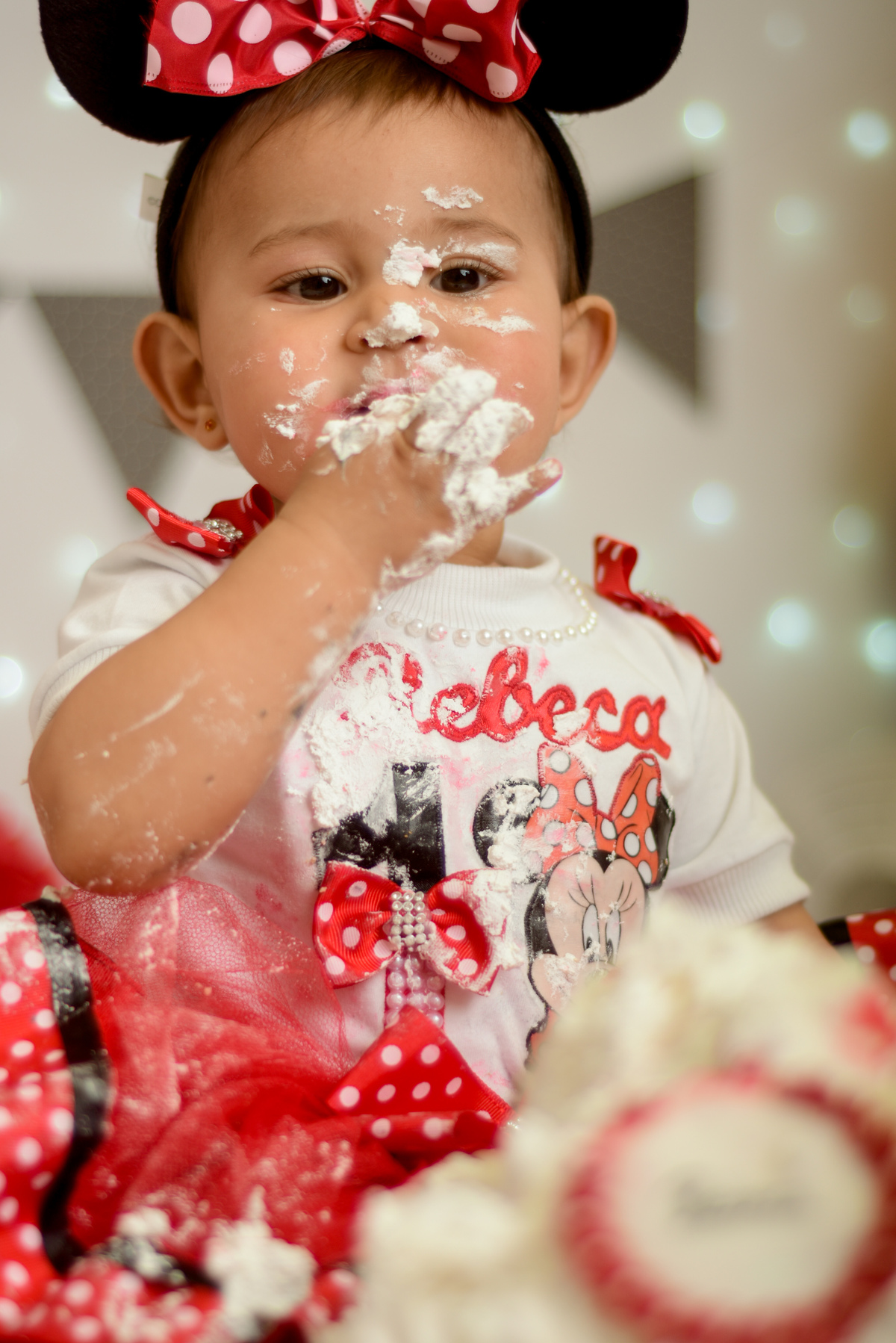 SMASH THE CAKE REBECA - MINNIE VERMELHA