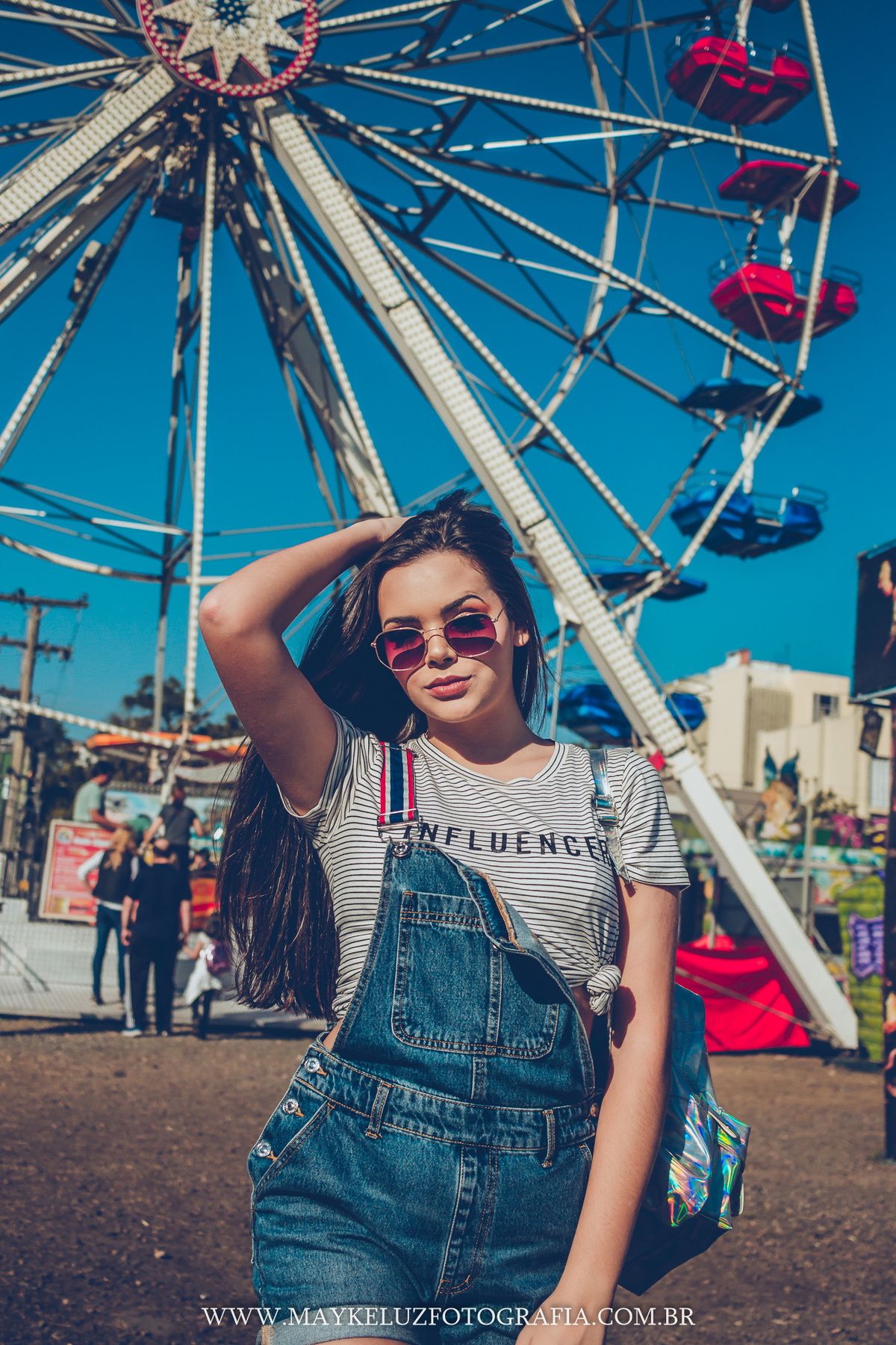 Ensaio Tumblr no parque de diversão 