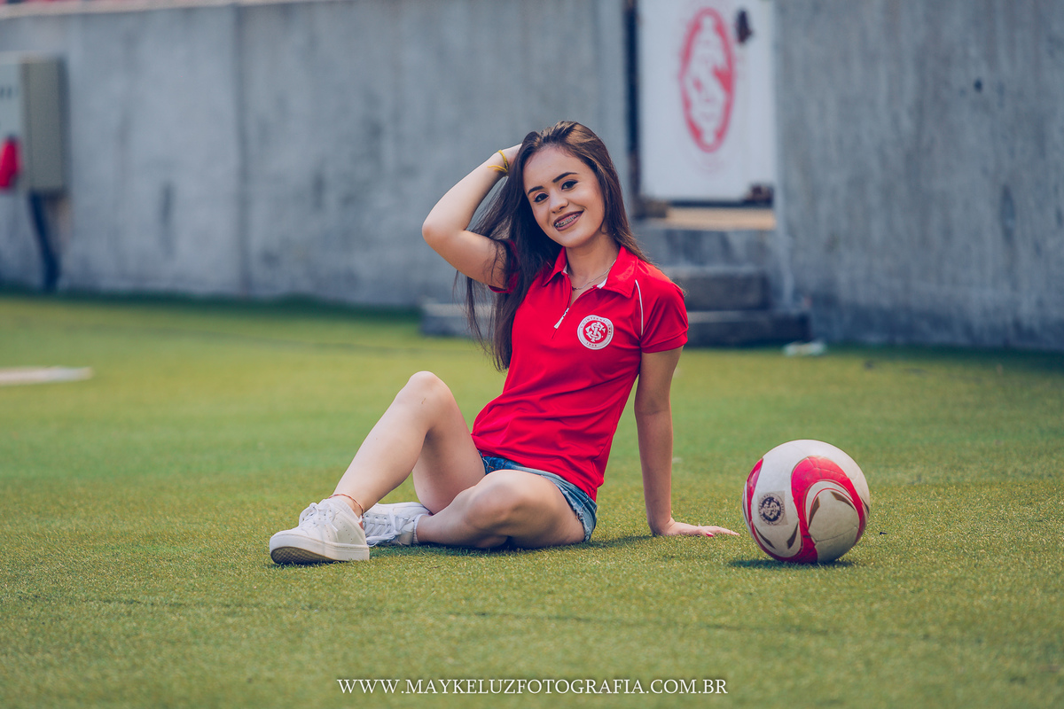 book de 15 anos no estadio 