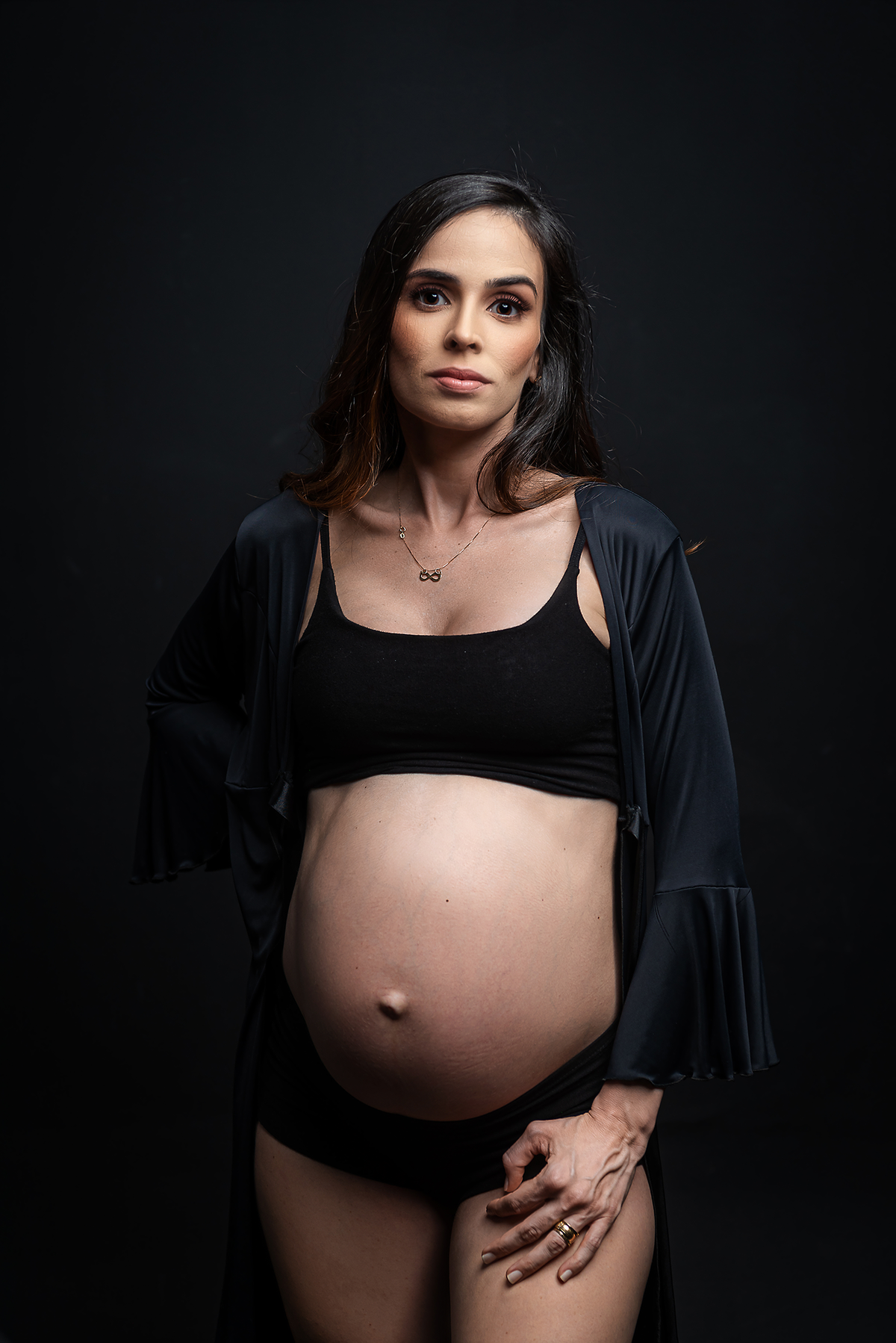 ensaio gestante em estúdio, natal, rn