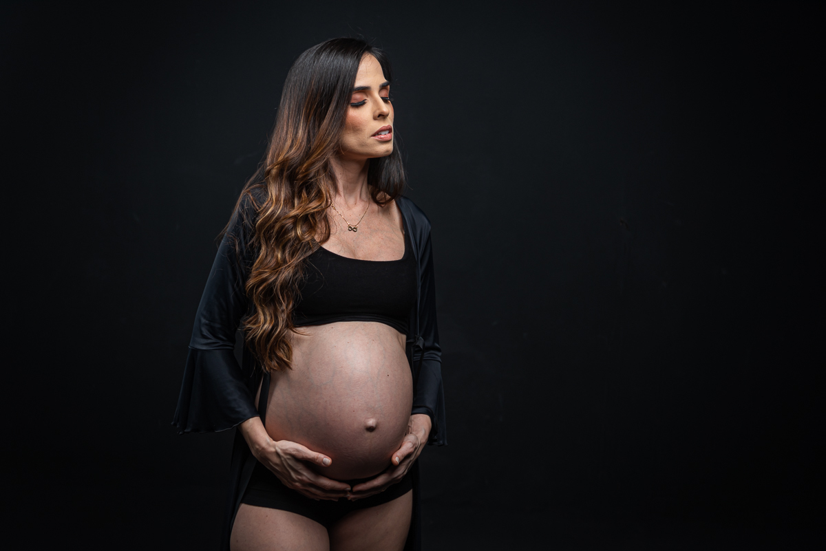 ensaio gestante em estúdio, natal, rn