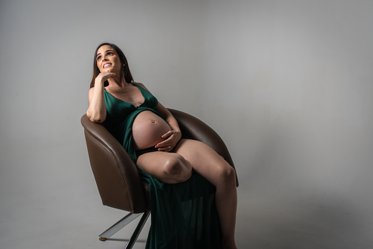ensaio gestante em estúdio, natal, rn