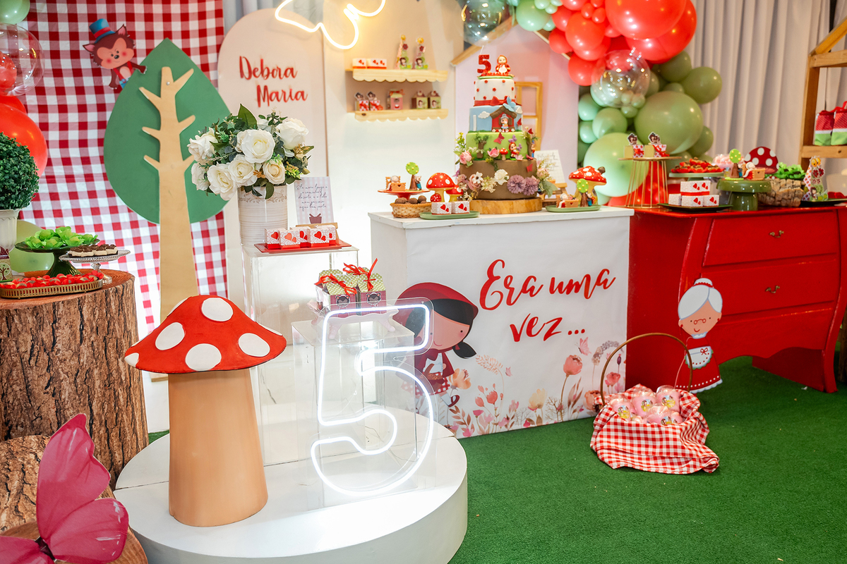 aniversario infantil, aniversario menina, aniversario chapeuzinho vermelho, abracadabra festas buffet, natal, rn, melhor fotografo infantil de natal.