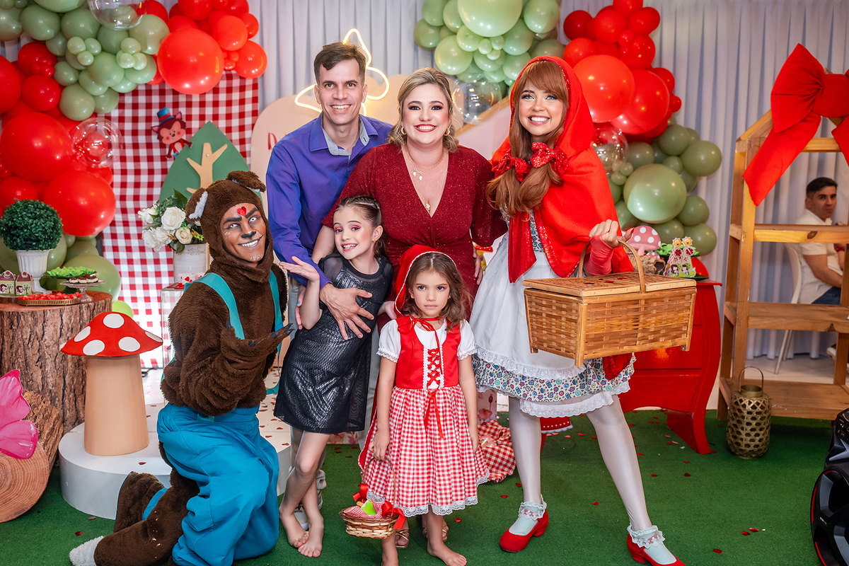 aniversario infantil, aniversario menina, aniversario chapeuzinho vermelho, abracadabra festas buffet, natal, rn, melhor fotografo infantil de natal.