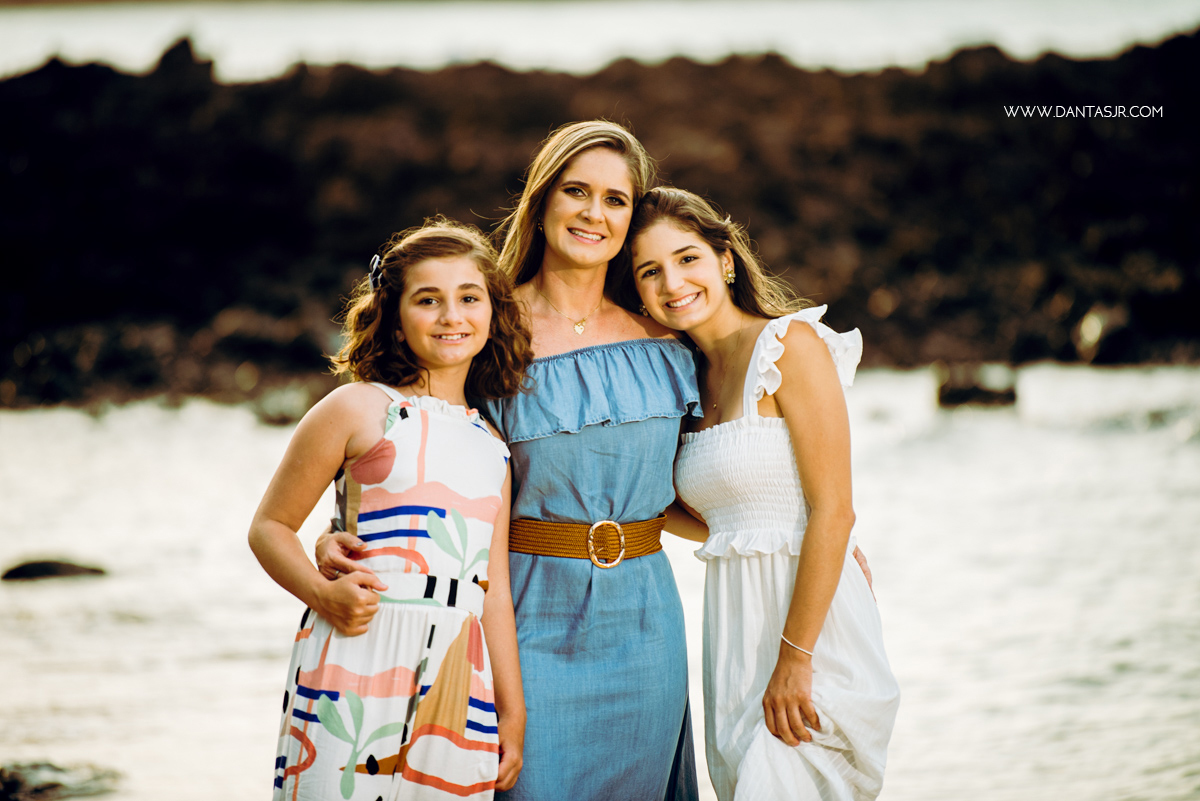 ensaio familia, praia de tabatinga, rn, por do sol, final de tarde, ensaio na praia