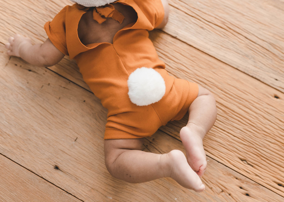 Ensaio infantil de páscoa