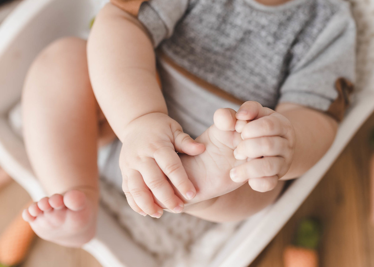 Ensaio infantil de páscoa