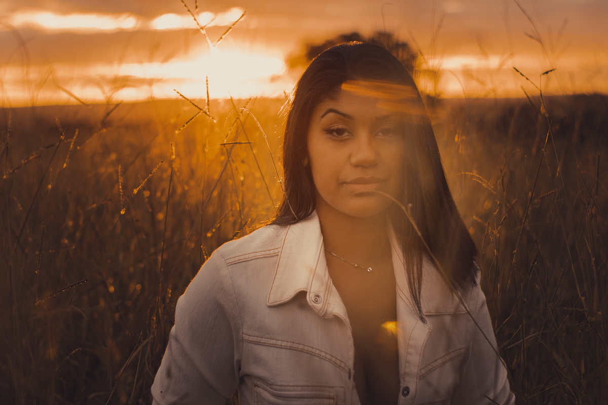 Campo, por do sol, boudoir, sensual, fim de tarde