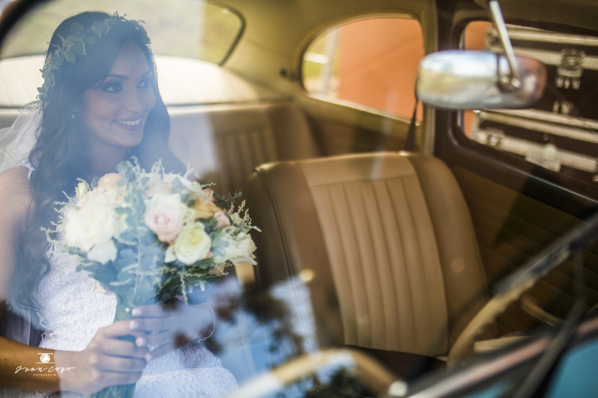 noiva no fusca