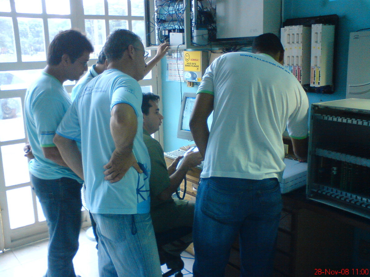 Treinamento técnico pabx Ipatinga