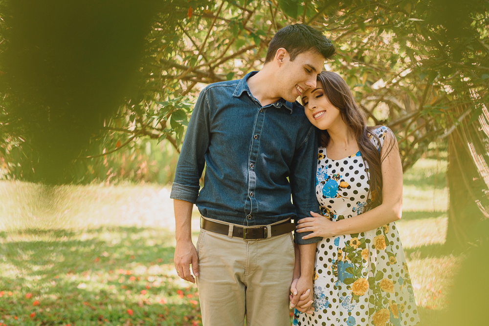 Casal lado a lado, para sempre.