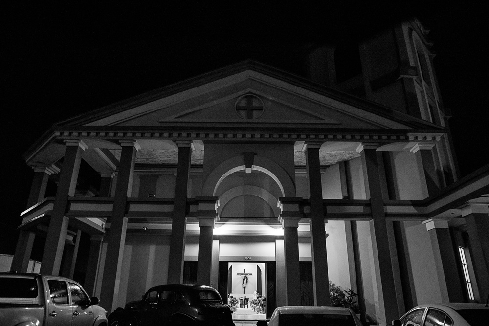 Foto de fora da igreja