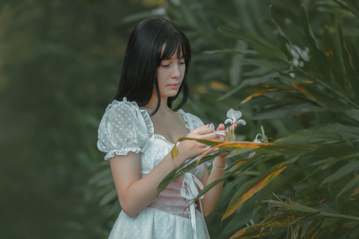 Fotografia artística de debutante, ensaio externo de 15 anos estilo camponesa. fotógrafo em Paranapiacaba, fotógrafo em Mauá, fotógrafo em Santo André. Formas de comemorar os 15 anos. fotos de 15 anos.