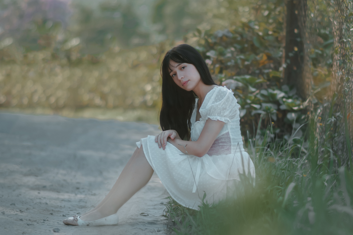 Fotografia artística de debutante, ensaio externo de 15 anos estilo camponesa. fotógrafo em Paranapiacaba, fotógrafo em Mauá, fotógrafo em Santo André. Formas de comemorar os 15 anos. fotos de 15 anos.