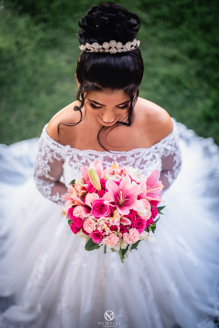 noiva - buque - sorriso