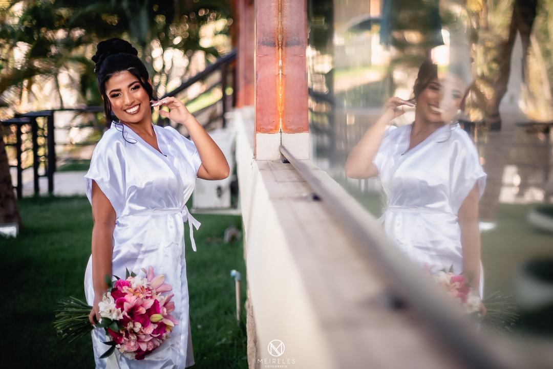 casamento - making of - noiva - duque de caxias - rio de janeiro - reflexo