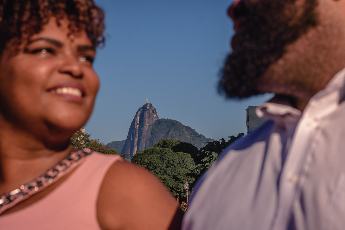 Ensaio pré wedding, casal, casamento, praia, divertido, rj, cristo redentor, urca
