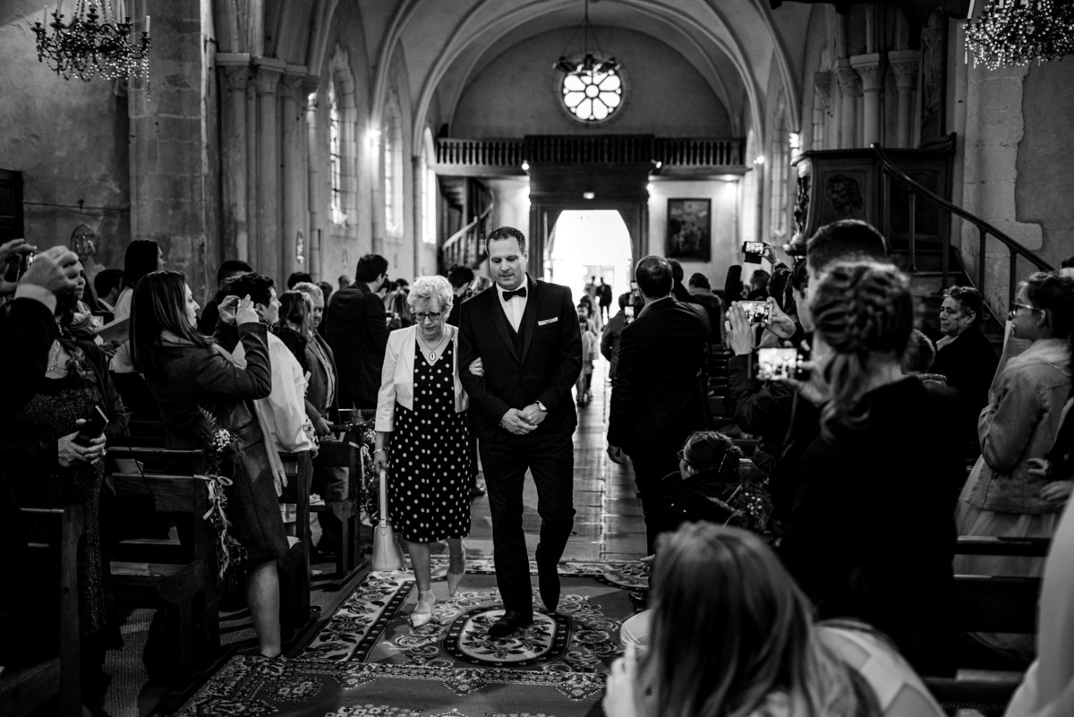 casamento David e Sophie em  Salbris frança igreja 