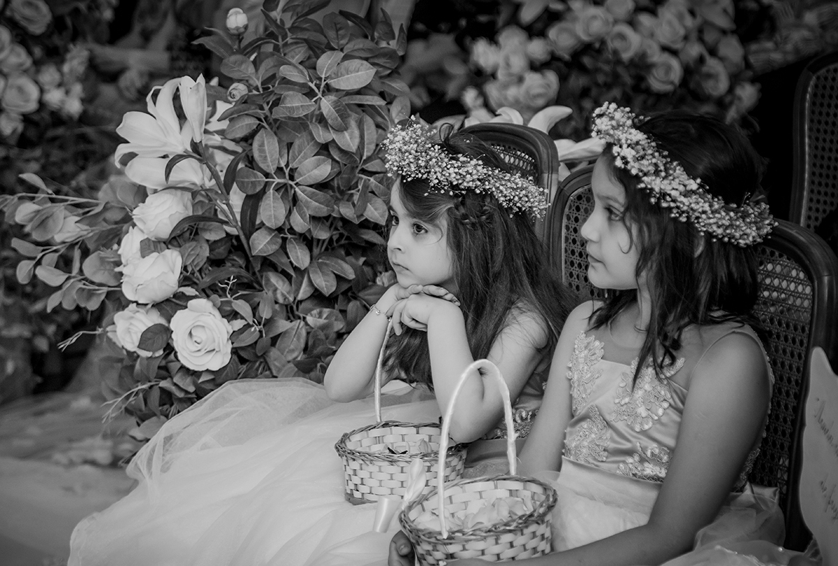 daminhas de honra no casamento