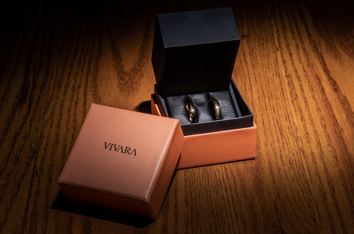 vivara linda jóia alianças de casamento dos noivos