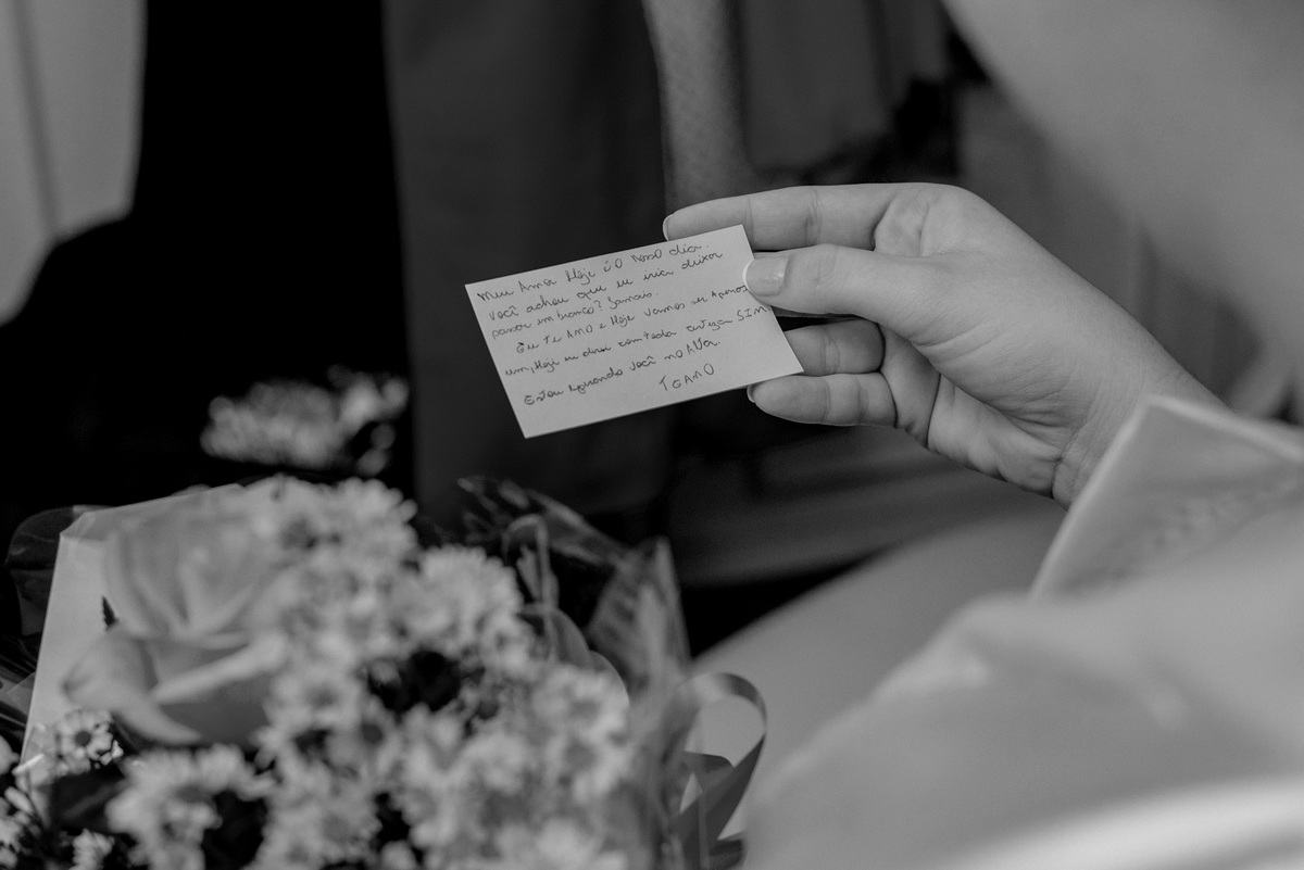 buque da noiva no making off