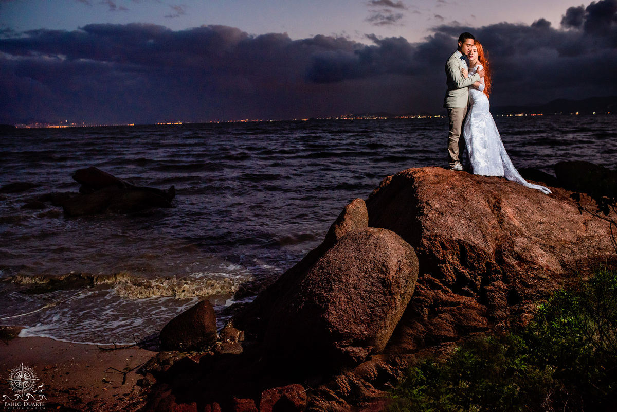 pos wedding na prais noiva e noivo santa catarina paulo duarte fotografo