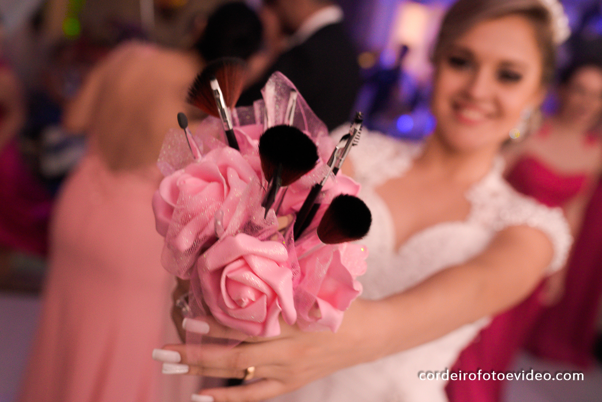 bouquet de maquiagem