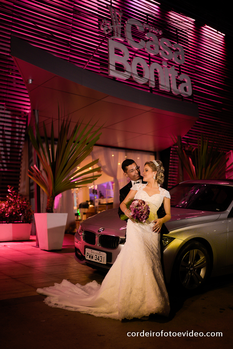 Noiva no casa bonita