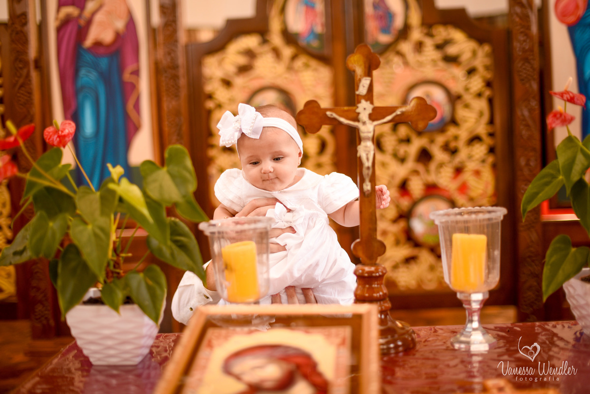 bebê batizado