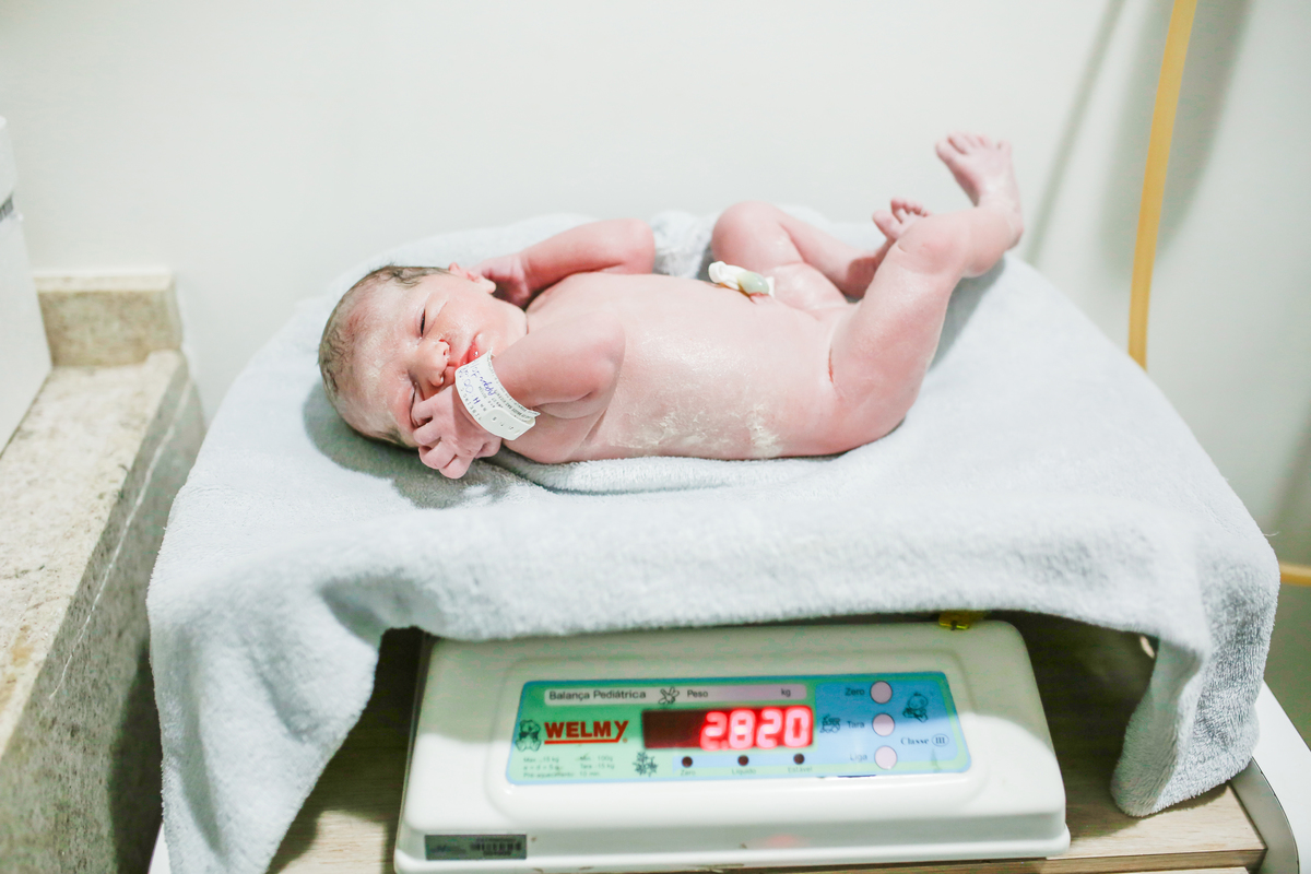 peso do bebê
